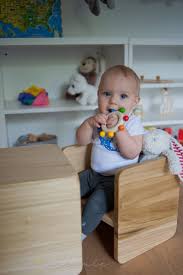 Montessori Cube Chair Set 1 Large 1 Small Etsy Cube Chair Baby Chairs Diy Toddler Table