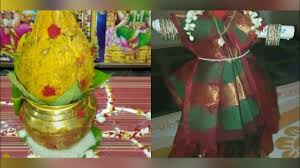 Varalakshmi vratham 2021 will be observed on friday, august 20, 2021 this year. Varalakshmi Vratham Ammavari Puja Kalasam Decorations L Varalakshmi Ammavari Puja Kalasam Decoration Youtube