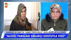 Atv Zeynep Ergul Un Sucladigi Kardesi Leyla Deniz Konustu Facebook