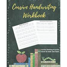 Print handwriting worksheets to help improve your handwriting. Buy Cursive Handwriting Workbook Cursive Writing Practice Book For Kids And Teens Cursive Writing Books For Kids Paperback April 26 2018 Online In Germany 1980942072