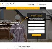 Builders Landing Page | WordPress Theme | WordPress.org