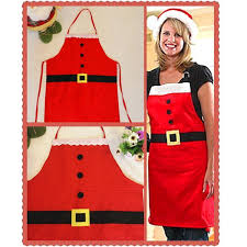 Çocuklara özel sublimasyon mutfak önlüğü. Kostumpartim Yilbasi Temali Mutfak Onlugu Noel Anne Kostumleri