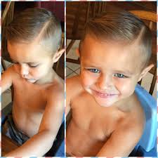 Little Boys Can Get Clean Hard Part Haircuts Too Boys Haircuts Baby Boy Haircuts Toddler Haircuts