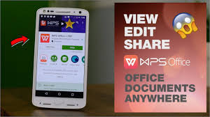 Wps Office Android Open Word Excel Ppt And Pdf Files On Mobile Youtube