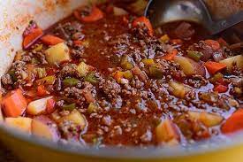 Hamburger Soup The Pioneer Woman Hamburger Soup Hamburger Stew Recipes
