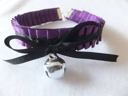 Hands up, who loves to spoil their pets? Purple Cosplay Frilly Ruffled Anime Maid Choker With Silver Etsy Chokers Cat Collar Necklace Accessories