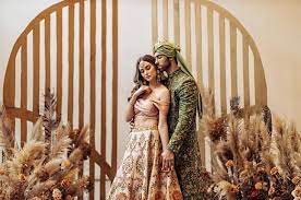 Must See Intimate Indian Wedding Inspiration With Boho Details Indian Wedding Inspiration Couple Wedding Dress Indian Wedding