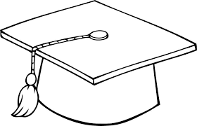 Cut out the shape and use it for coloring, crafts, stencils, and more. Graduation Drawings Graduation Cap Drawing Free Download Clip Art Jpg Clipartix