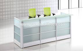 Plenty of decor decorative desk to choose from. Cf Furniture Glass Reception Front Desk Design Office Decoration For 2 Person Buy Front Desk Front Desk Design Reception Front Desk Design Product On Alibaba Com