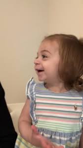 Claire’s reaction to hearing the news Nonna is coming over is the  best…she’s so excited.