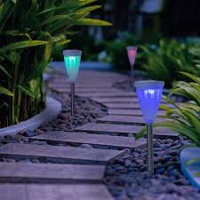 Garden Decor Light Solar Gigalumi Color Changing Solar Lights Outdoor Garden Led Light La Outdoor Solar Lights Solar Wall Lights Outdoor Decorative Lights