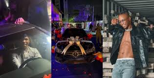 Of lay lay lay of laycon. Photos Fans Surprise Laycon With Mercedes Benz On 27th Birthday Glamtush
