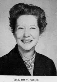 Ina Taylor Welsh Gabler (1906-1997)