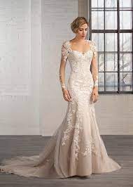 Ivory Lace Tulle Long Sleeves Keyhole Back Champagne Lining Wedding Dress Wedding Dresses Beaded Green Wedding Dresses Wedding Dress Long Sleeve
