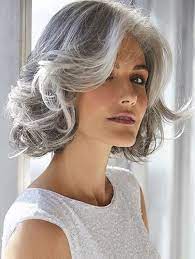 This cut is unquestionably tomboyish, so if you want it to look more feminine, dress it up with some big, funky earrings. Haircut Ideas For Grey And Silver Hair Iles Formula