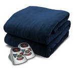 ( similar) Biddeford Blankets Micro Plush Electric Heated Blanket with Digital Controller, King, Navy Blue