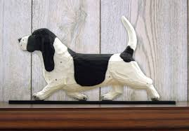 Black And White Basset Hound Basset Hound Sign Plaque Wall Decor Black White Basset Hound Dog Hound Dog Basset Hound