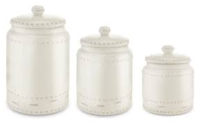 Best white kitchen canisters, and titled: Amazon Com Kovot 3 Piece Ceramic Canister Set With Air Sealed Lids Ivory White With Antique Style Finish Ceramic Canister Set Ceramic Canister Canister Sets