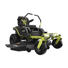 We all know what lawnmowers do, but the difficult part is knowing which one best suits your needs. 115 Ah 54 Zero Turn Electric Riding Mower Ryobi Tools