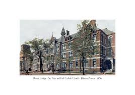 Peter claver will be in a family with christ the king, gesu, ss. Detroit Detroit College Sts Peter And Paul Church 1906 Digital Art By John Madison