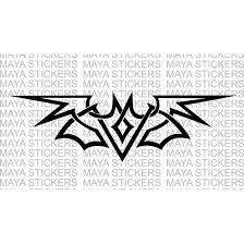 The stickers is suitable for all kawasaki ninja bikes , other motorcycles and. Bat Tribal Design Sticker Decal For Cars Bikes Laptops Batman Tribal Design Sticker Design Tribal
