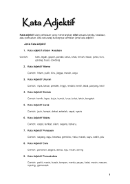 Latihan kata adjektif warna pengertian warna sebagai unsur penerangan. Ulangkaji Kata Adjektif