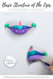 Super draw a kitty cat | step by step tutorial. How To Draw Lips Step By Step