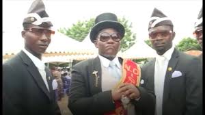 Ghana Dancing Pallbearers Video Mp4 Download Dancing Coffin Funeral Meme Dance Music Dance Memes