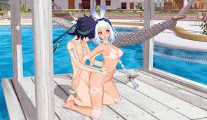 Mulani x Kinich have lovemaking in the pool [Genshin Influence Manga porn  Toon]