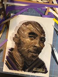 jm artwork of Jordan and LeBron James