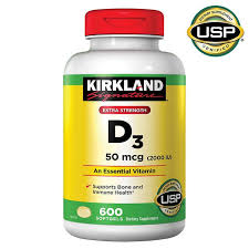 In the women's health initiative clinical trial (described above), vitamin d3 and calcium. Kirkland Signature Extra Strength D3 50 Mcg 600 Softgels Costco