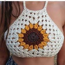 Have fun in your handmade garments. Crochet Tops Granny Square Vintage Style Crochet Top Or Blouse Poshmark