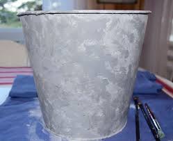 How To Paint Something To Look Like Galvanized Metal Painting Galvanized Metal How To Make Paint Galvanized Metal