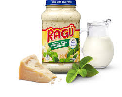 creamy basil alfredo pasta sauce ragÚ