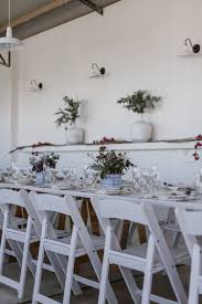 White Padded Folding Chairs Whitewash Trestle Tables Rimmed Plate Princess Range Cutlery G White Folding Chairs Wedding Chair Inspiration Wedding Furniture