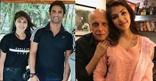 When the news came she was online and just in few minutes she turned off her comments box. Never Asked Rhea Chakraborty To Leave Sushant Singh Rajput Mahesh Bhatt