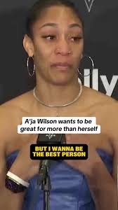 Volume up 🗣️👏🏾 @A’ja Wilson #ajawilson #wnba #leadership #basketball  #lasvegas via PalomaVillicana/X