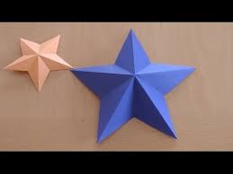 Crafty bob's a4 premium gloss craft paper 200gsm. How To Fold Star Paper Origami Star 3d Easy Step By Step Youtube