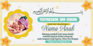 Bingung bikin ucapan di nasi kotak. 12 Download Kartu Ucapan Aqiqah Bisa Diedit Format Word Terbaru