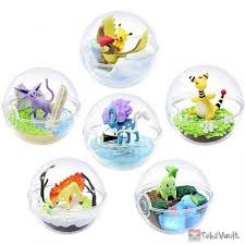 Pokemon Center 2019 Re Ment Terrarium Collection Series 5 Complete Set Of 6 Figures Pokemon Terrarium Pokemon Pokemon Craft