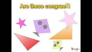 Maths Are These Congruent Figures Understand What Is Congruence Using Different Shapes For More Such Videos Please Vi Math Geometry Math Math Strategies