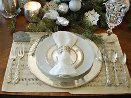 Silver Green Christmas Table Decoration Ideas Centerpiece Ideas Fir Branches Te Silver Christmas Decorations Christmas Table Decorations Holiday Table Settings