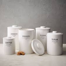 Porcelain & pottery:by place of. Modern Farmhouse Kitchen Canisters White Or Black Options Kitchen Canisters Everyday Essentials Products Coffee Canister