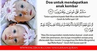 Petua Dan Doa Hamil Untuk Mendapatkan Anak Kembar Kembar Doa Sembahyang