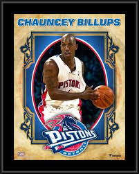 Chauncey Billups Detroit Pistons 10 5 X 13 Sublimated Hardwood Classics Player Plaque Detroit Pistons Westbrook Nba Pistons Basketball