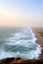 I Don T Know Where This Is But It Reminds Me Of Pt Reyes Looking Down At The Coastline From Up On The Path To The L Beach Beautiful Ocean Beautiful Islands