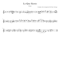 We did not find results for: Lo Que Siento Studio Version Sheet Music For Trumpet In B Flat Solo Musescore Com