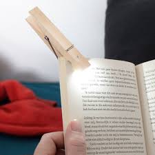 Knijper Leeslampje Megagadgets Wasknijpers Leeslamp Gadgets