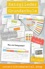 Satzglieder Grundschule Satzglieder Grundschule Lehrer Tipps