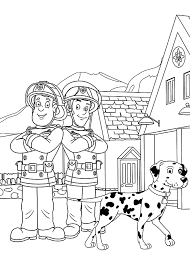 You can use our amazing online tool to color and edit the following fire dog coloring pages. Coloring Pages Extraordinary Printable Firefighter Coloring Pages For Kids Animals